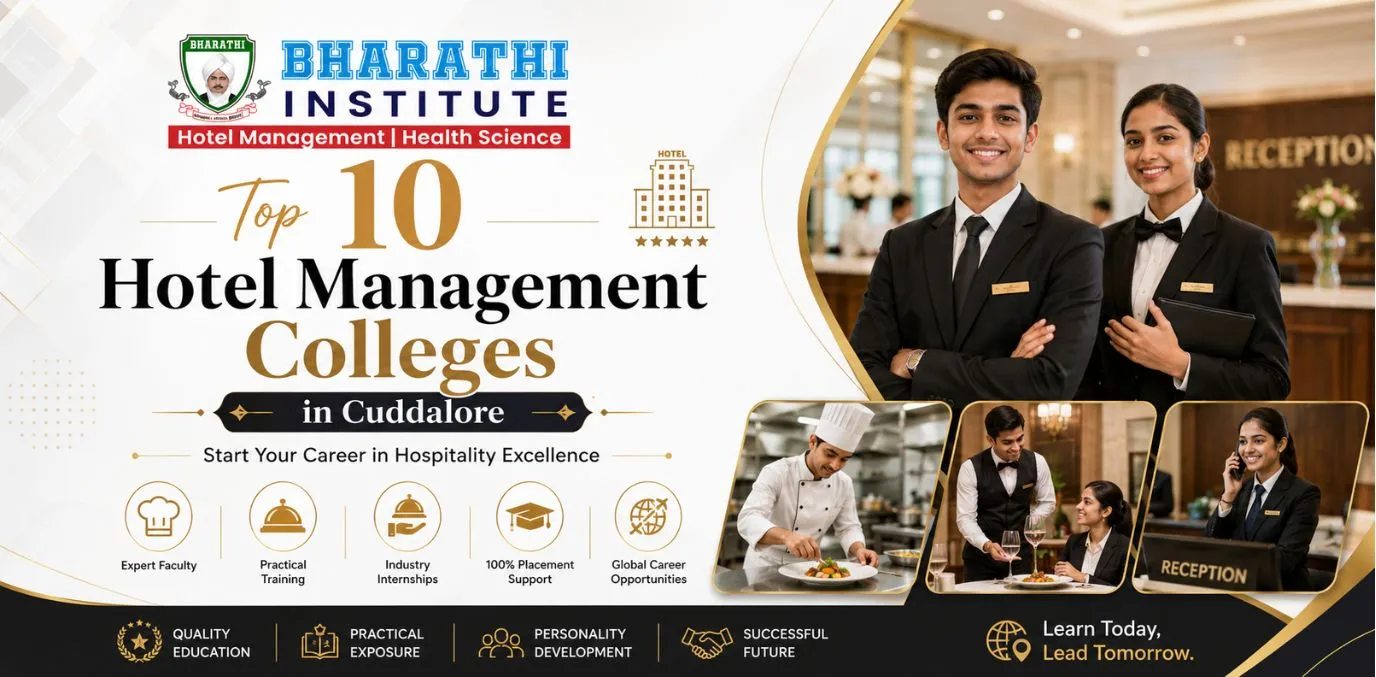 Top 10 Hotel Management Colleges in Cuddalore 2026